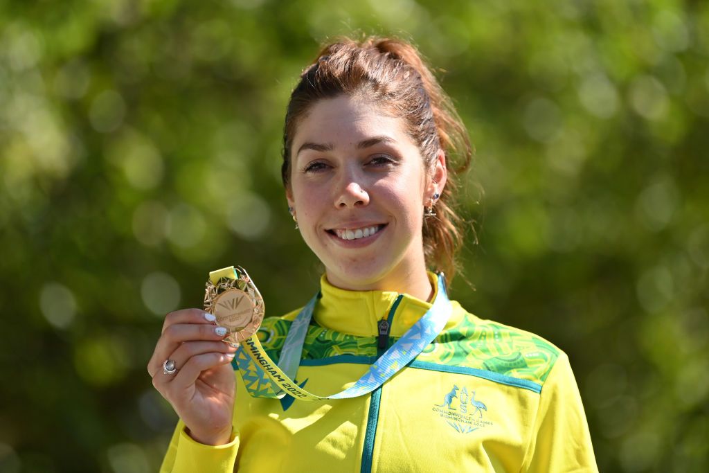 Georgia Baker won the gold medal in the women's Commonwealth Games road race