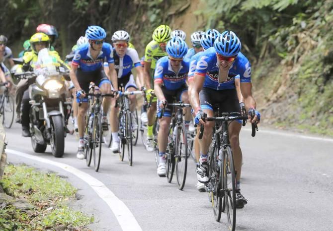 Garmin-Sharp worked hard to help Haas secure third on the stage