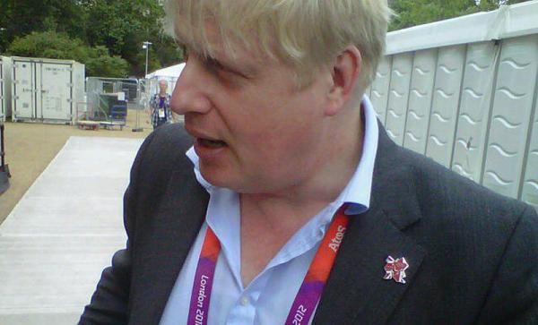 London Mayor Boris Johnson