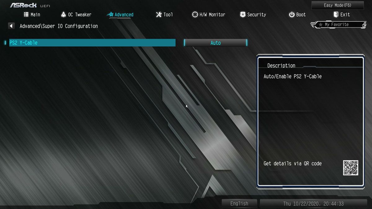 ASRock Z490M Pro4 BIOS