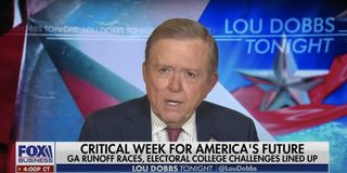 Former Fox Business personality Lou Dobbs