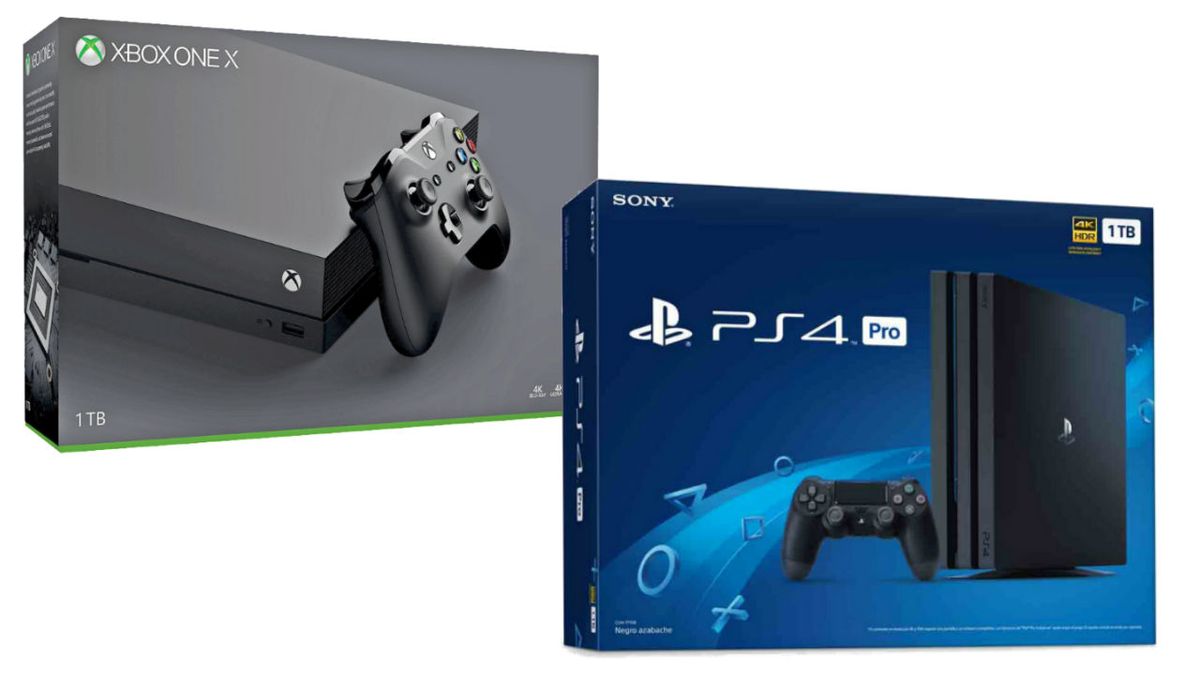 Sony playstation vs on sale xbox one x