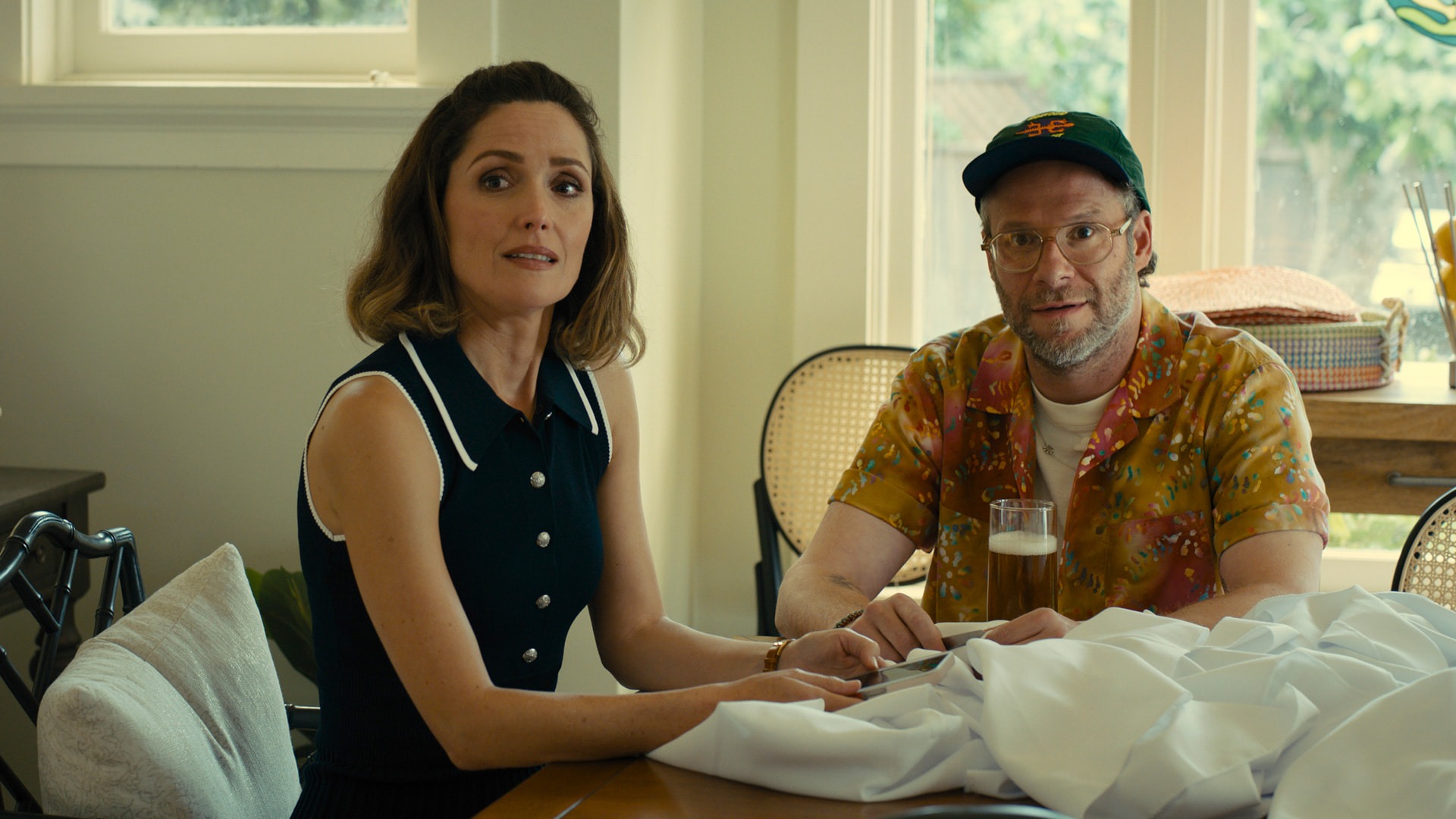 Rose Byrne and Seth Rogen in Platonic