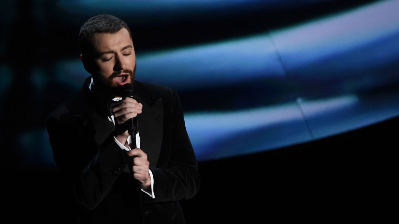 Sam Smith performs at Oscars