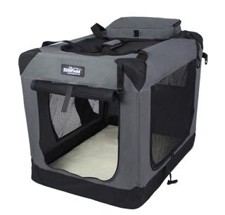 EliteField 3-Door Folding Soft Dog Crate