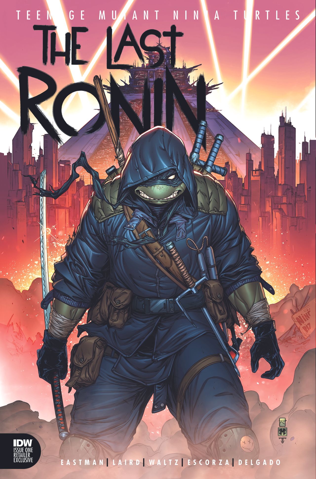 TMNT: The Last Ronin #1 cover