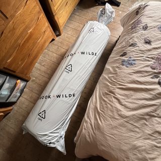 delivery of the brook + wilde elite in wrapped and rolled in a bag