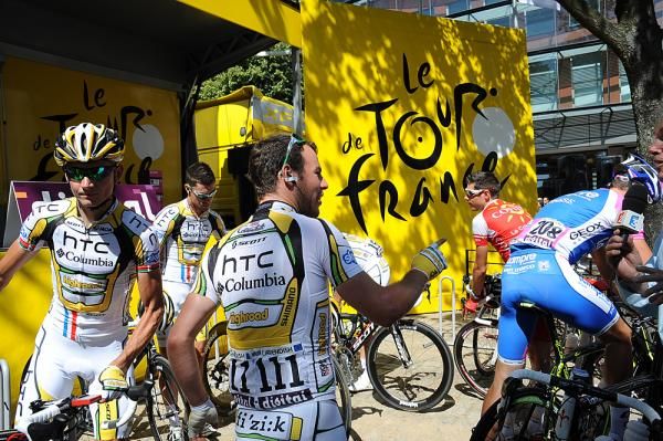 Cavendish after the stage.
