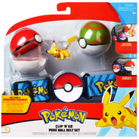 You'll get a Pokémon belt, two Poké Balls, and a two-inch Pikachu figure. This is a great set for collectors or children who want to make pretend that Pokémon are real.