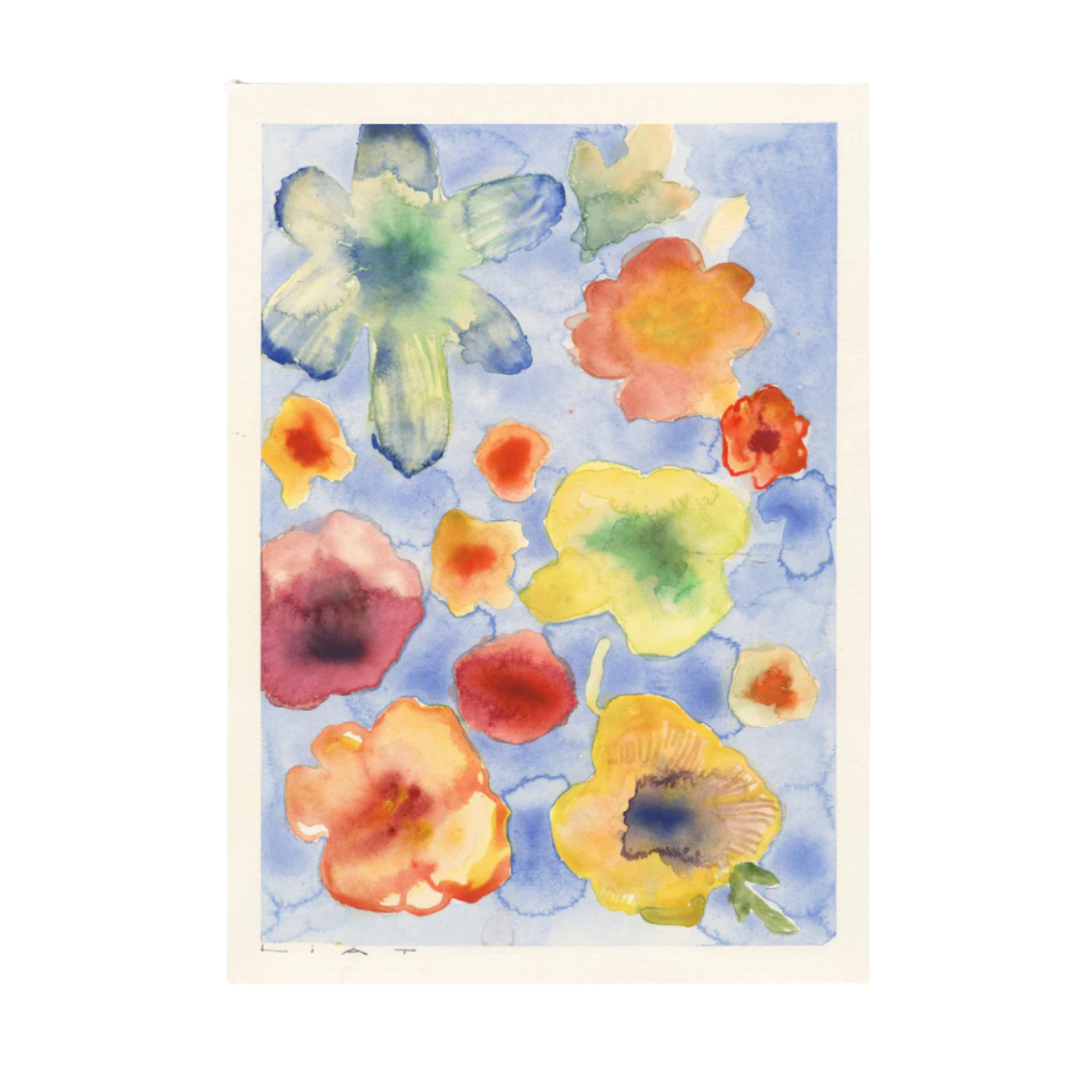 a watercolor painting