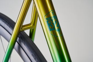 Enigma Eikon close up on seatstay bridge