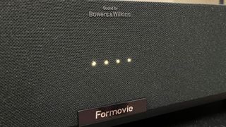 Formovie theater projector front panel logos