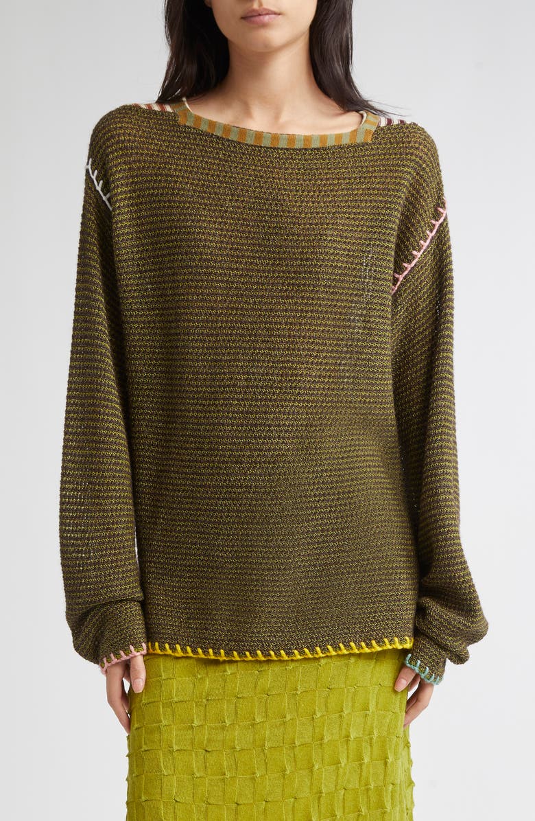 Netty Gusset Lambswool Blend Sweater