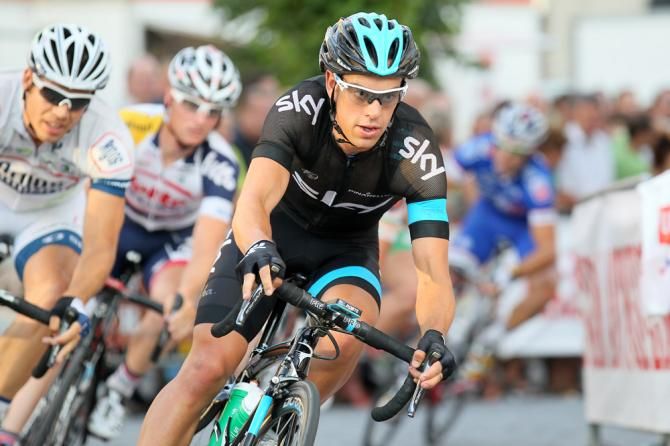 Richie Porte (Sky) at the post-Tour criterium in Herentals