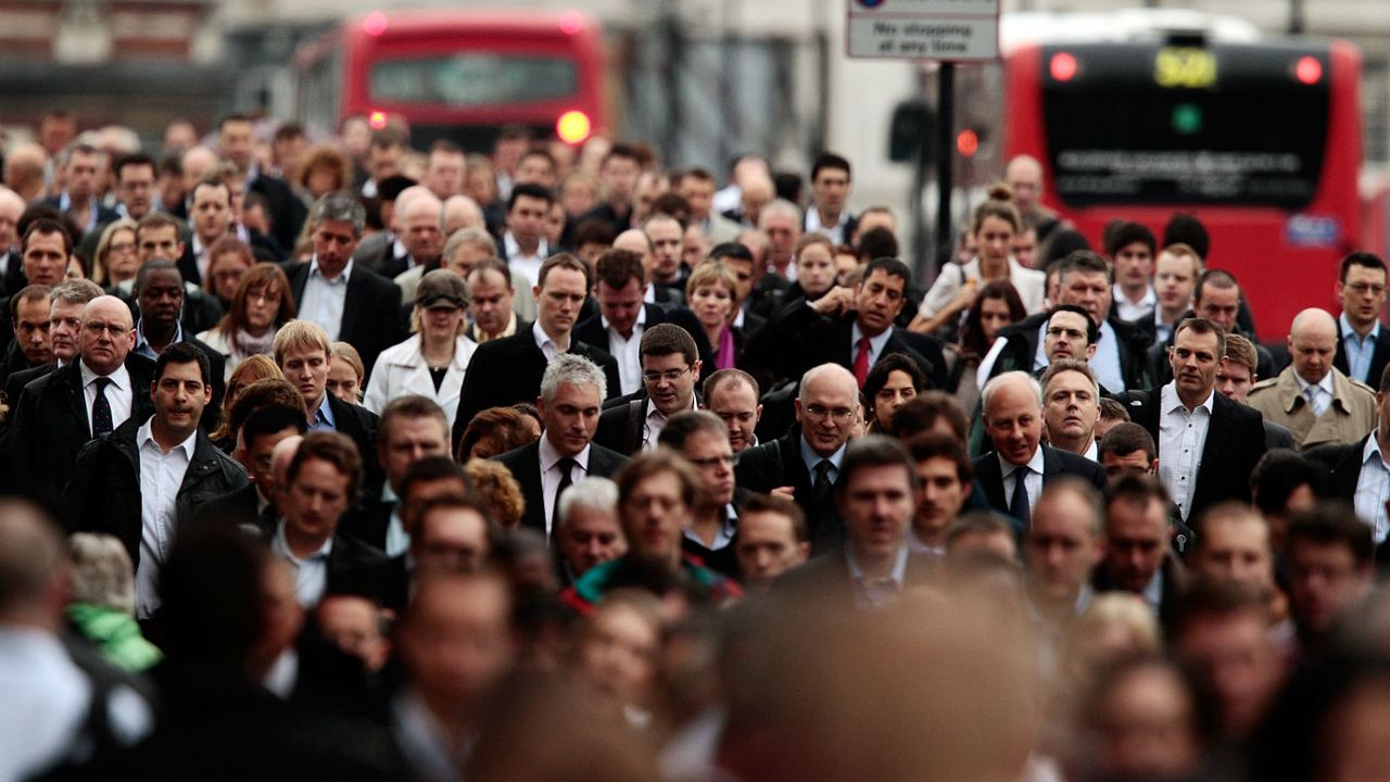 underground commuters