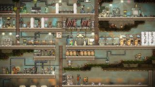 A screenshot of Oxygen not included, one of the best games like Fallout Shelter.