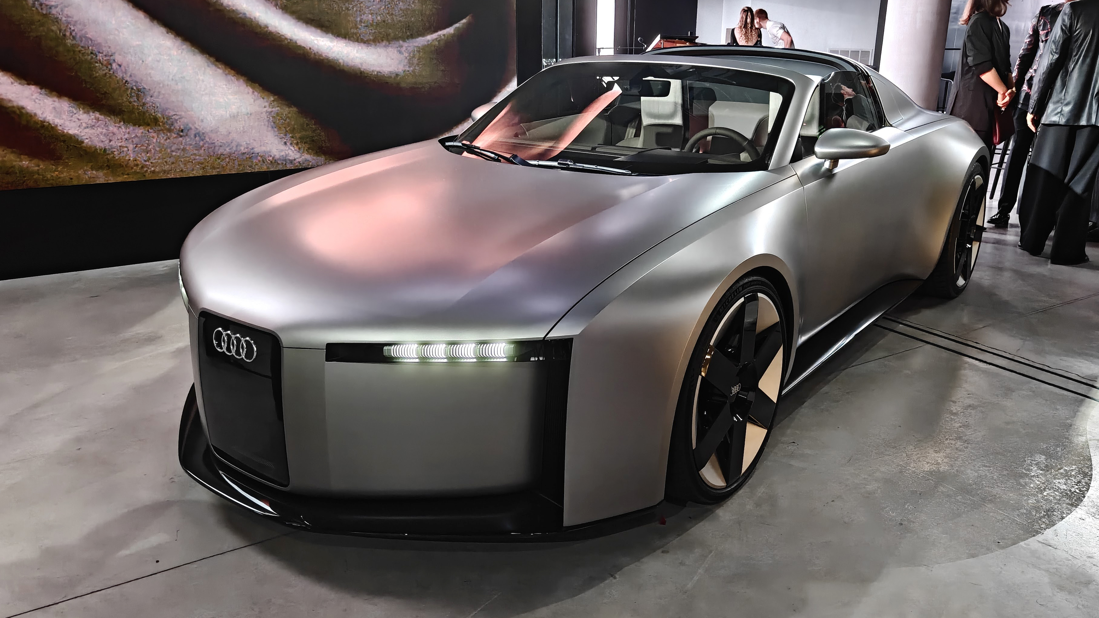 Audi Concept C at its UK reveal in London, November 2025