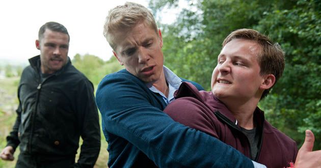 Aaron Dingle, Robert Sugden, Lachlan White