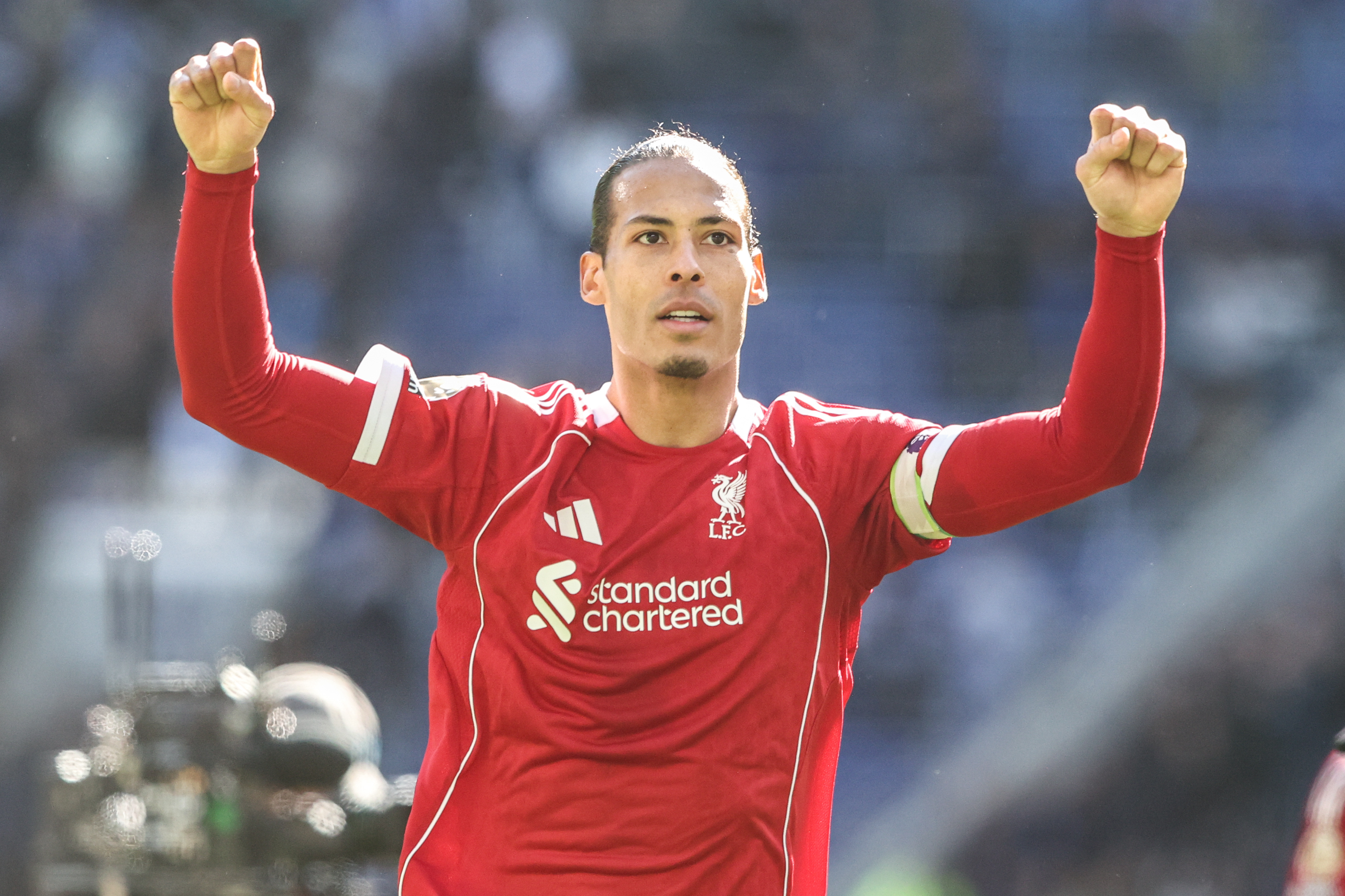Virgil van Dijk scored the winner at the Hill Dickinson Stadium