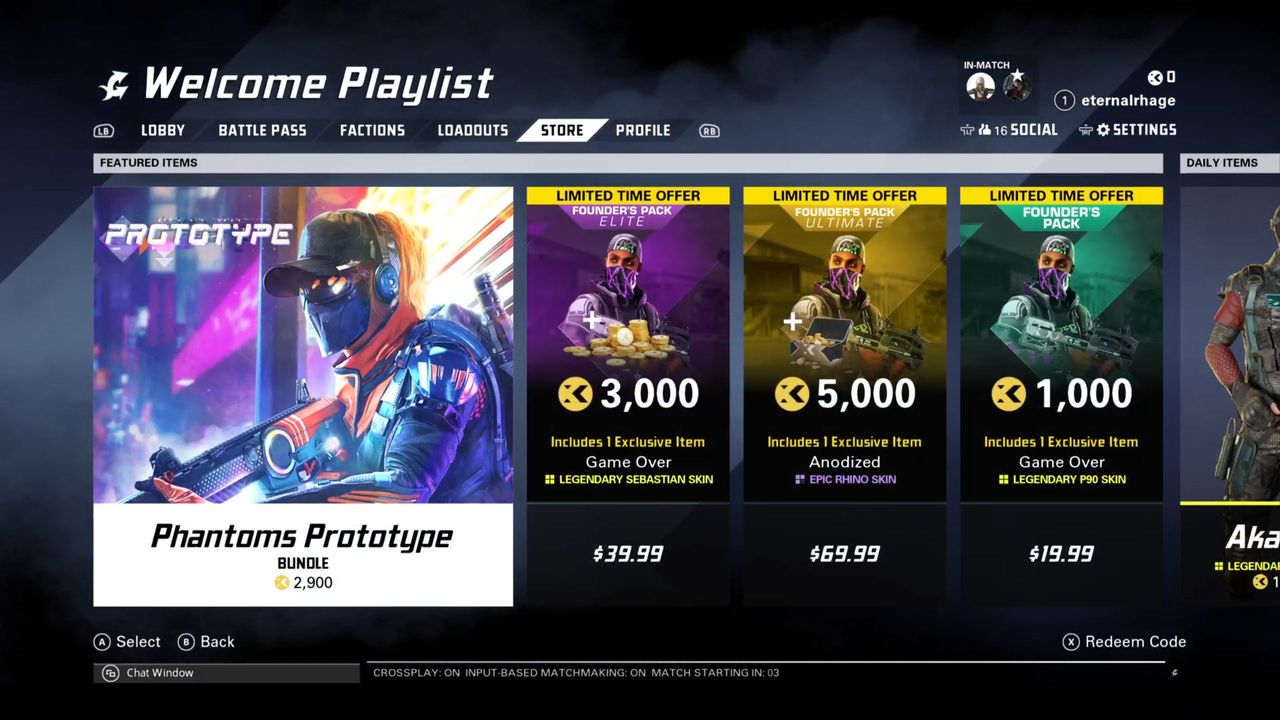 XDefiant screenshots at launch.