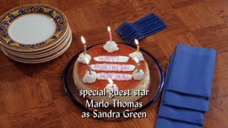 The credits on Friends the Season 2 episode The One With Two Parties show Marlo Thomas as playing Rachel's mom Sandra Green.