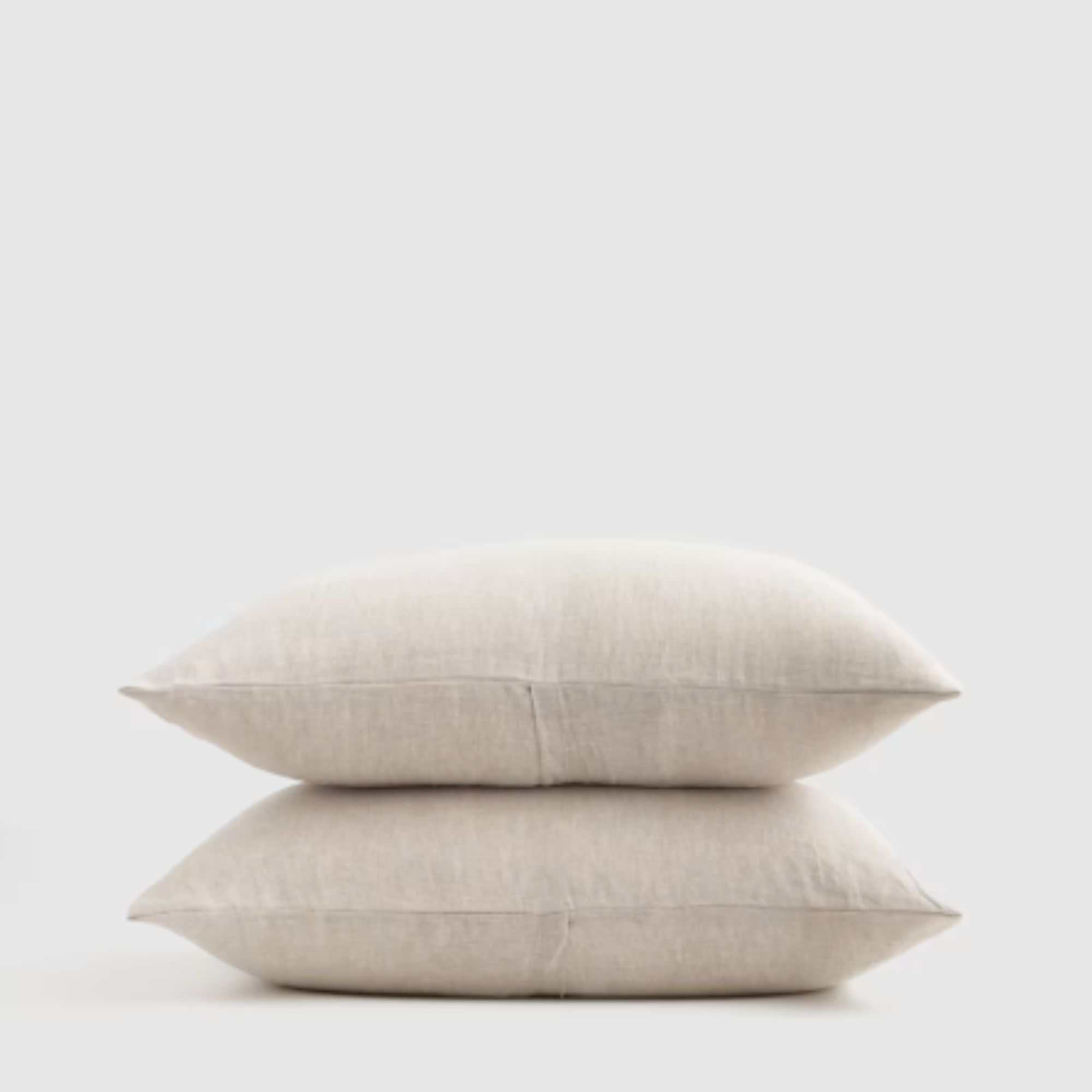 European Linen Chambray Sham Set (Natural)