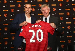 Soccer – Manchester United Press Conference – Robin Van Persie Unveiling – Old Trafford