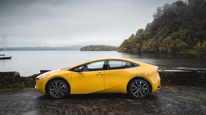 The fifth generation Toyota Prius