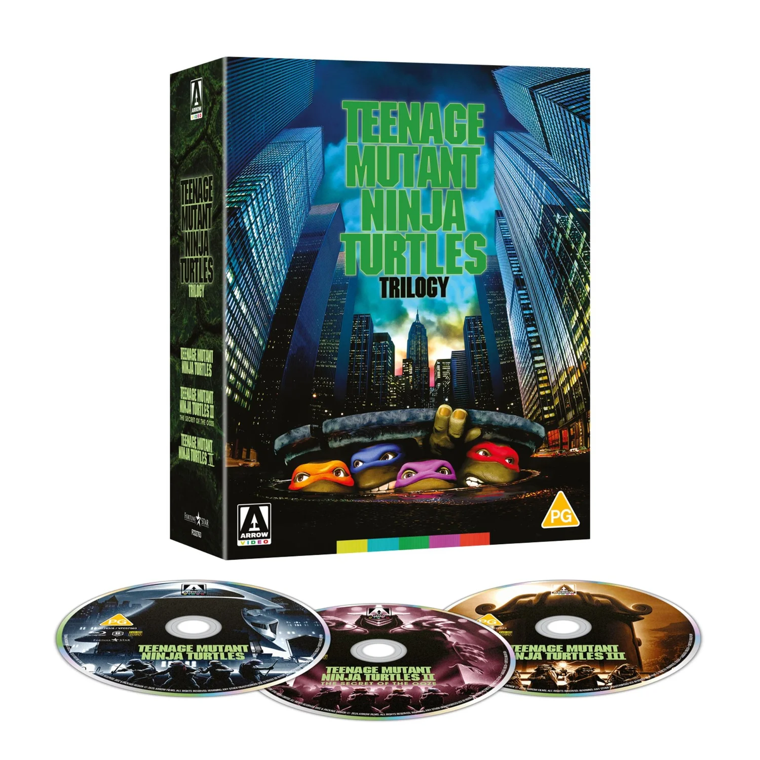Teenage Mutant Ninja Turtles Trilogy Limited Edition Blu-Ray