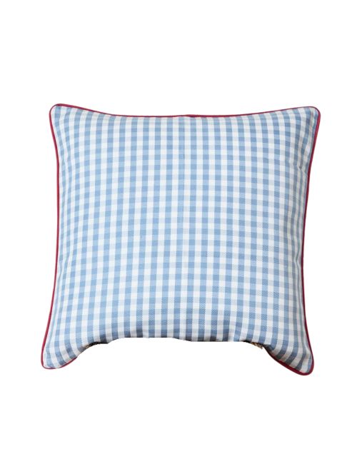 Betsy Gingham Outdoor Pillow Cover