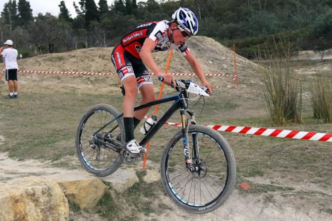U17 rider Michael Potter