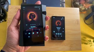 Sony NW-A306 and Astell & Kern A&norma SR35 music players