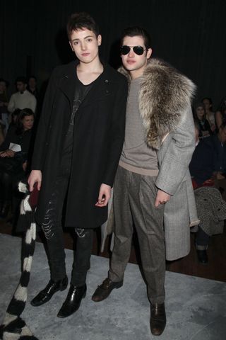 Harry Brandt And Peter Brandt Jr At New York Fashion Week AW14