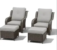Red Barrell Studio Keisha 4 Piece Rattan Seating Group with Cushions | was $649.99, now $359.99 at Wayfair (save 45%)