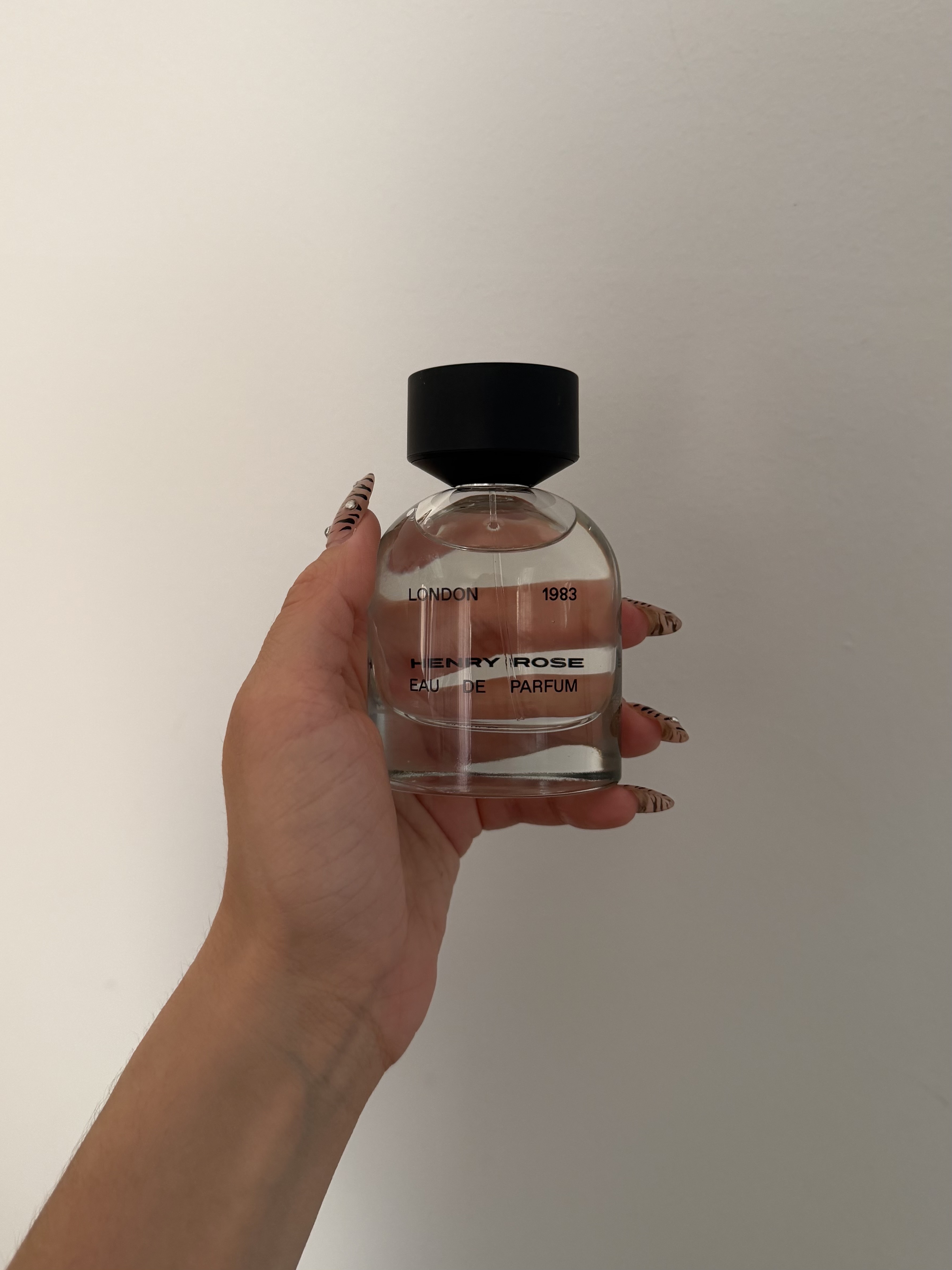 A perfume bottle