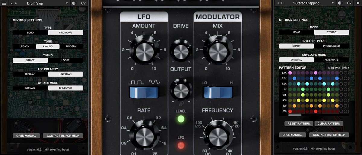 Moog Moogerfooger effect plugins