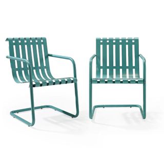 Outdoor chairs in metal