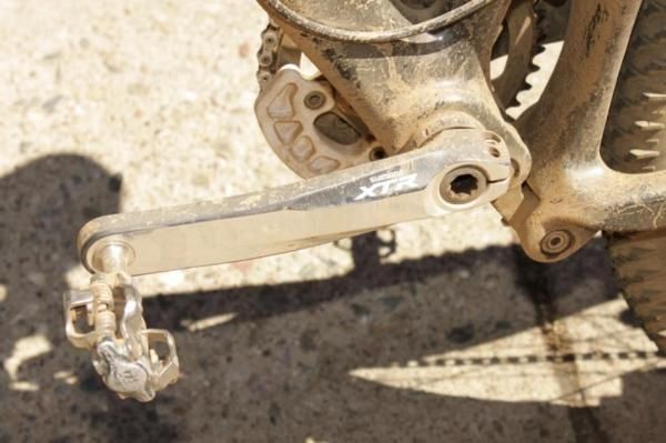 The new M980 XTR non-drive crankarm.