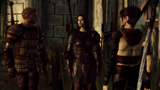 Morrigan, the Witch of the Wilds, in Dragon Age: Origins