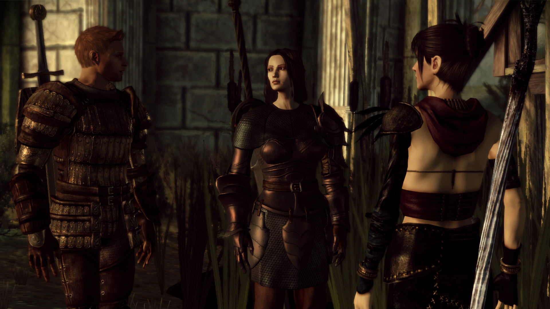 Morrigan, the Witch of the Wilds, in Dragon Age: Origins