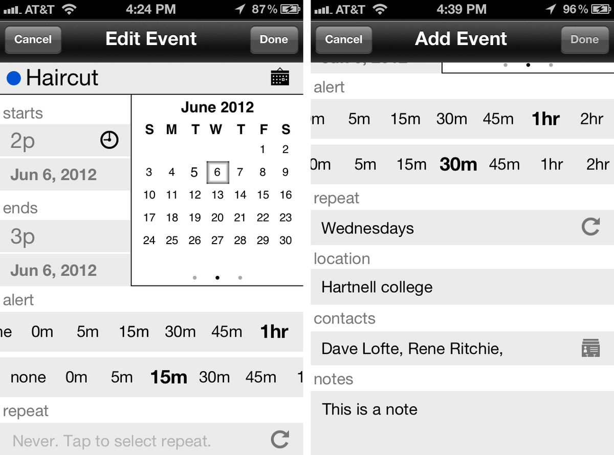 Agenda Calendar for iPhone and iPad review iMore