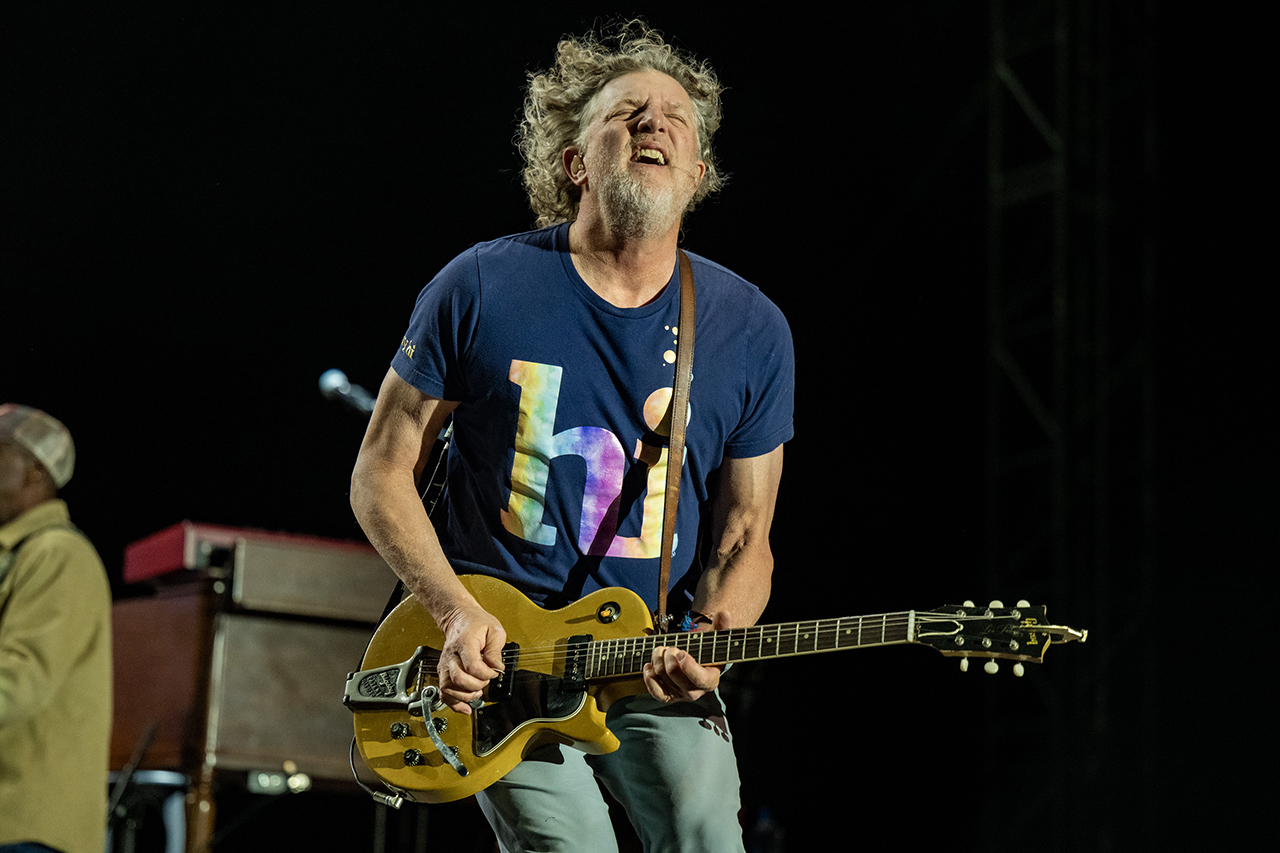 Mark Bryan of Hootie &amp;amp; the Blowfish performs during the 2026 Stagecoach Festival at the Empire Polo Club in Indio, California on April 26, 2026