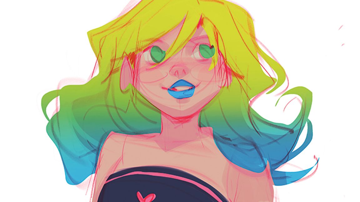 Loish; character design sketch