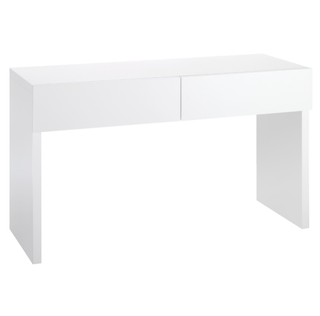 Perouse White 2 Drawer Dressing Table
