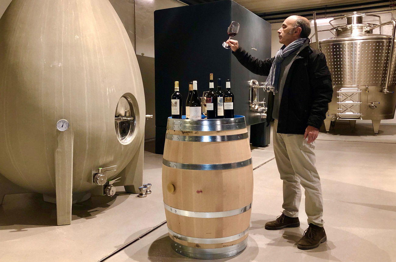 Winemaker JavierMart&amp;iacute;nez de Salinas