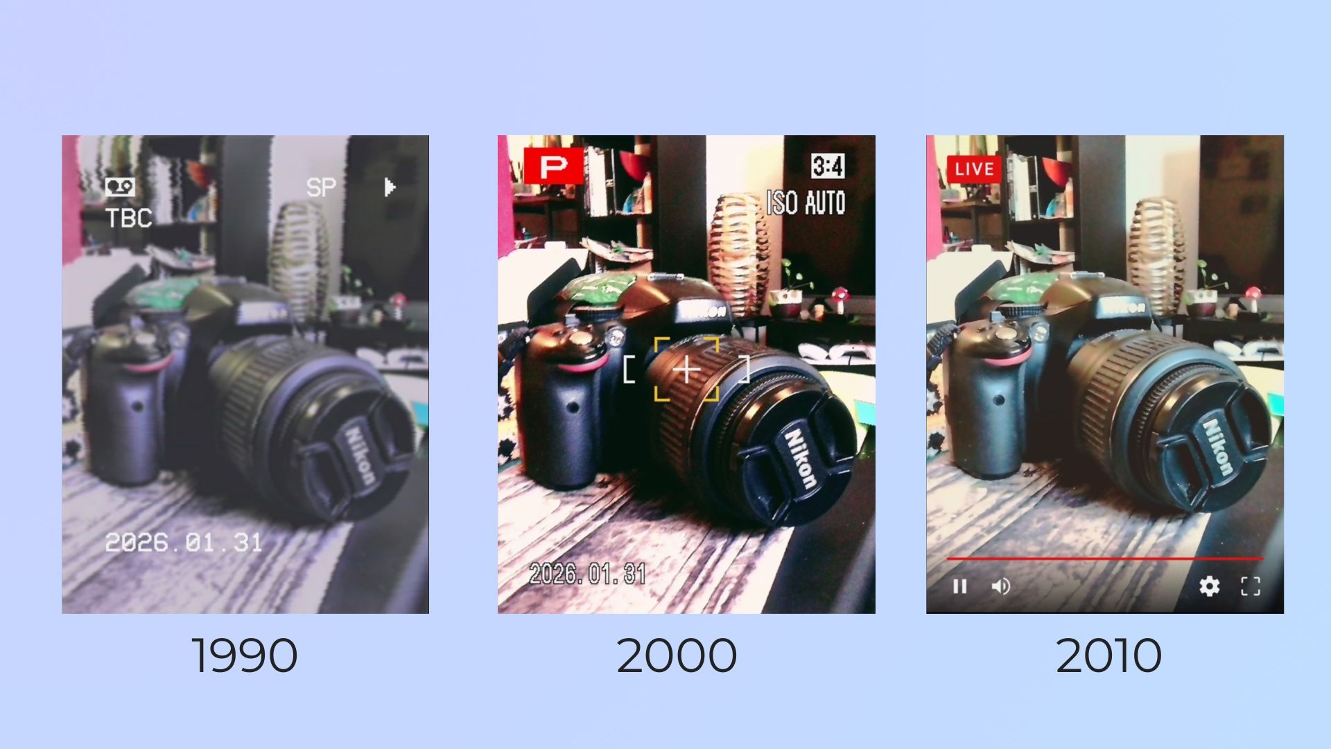 A photo taken on a Fujifilm Instax mini Evo Cinema hybrid instant camera