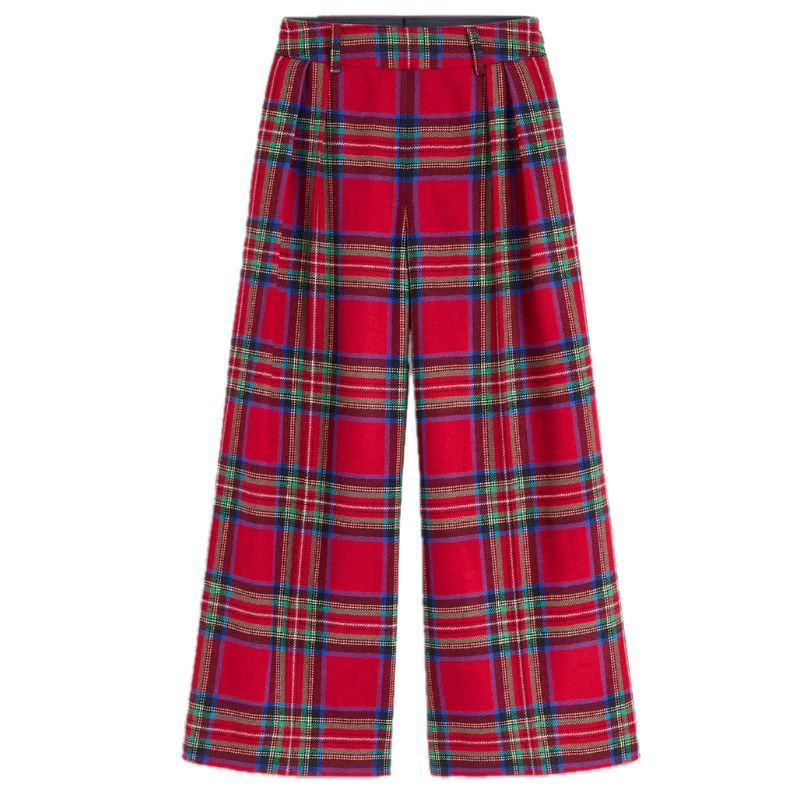 Boden, Pleated Wool Culottes