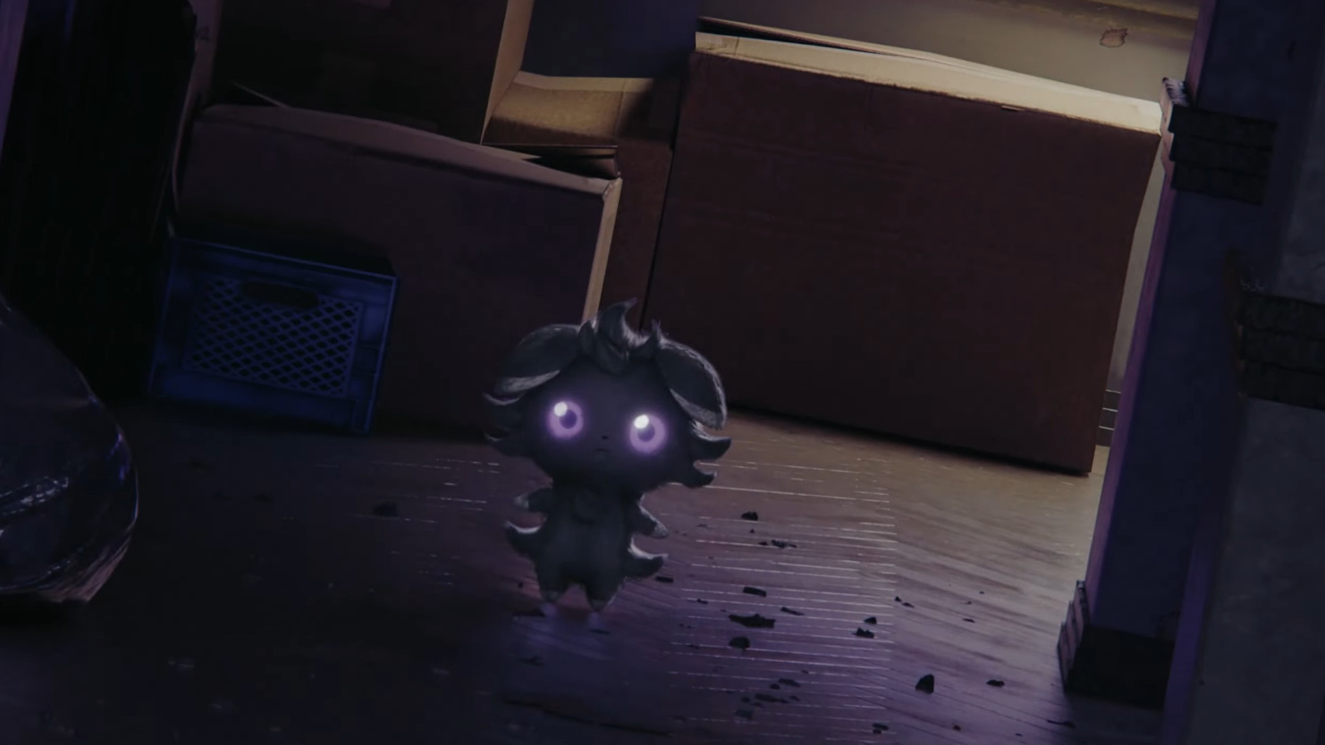 Espurr watches from the shadows in the Pokemon Legends: Z-A Mega Victreebel reveal trailer
