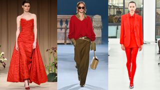 New York Fashion Week runway pictures models wearing