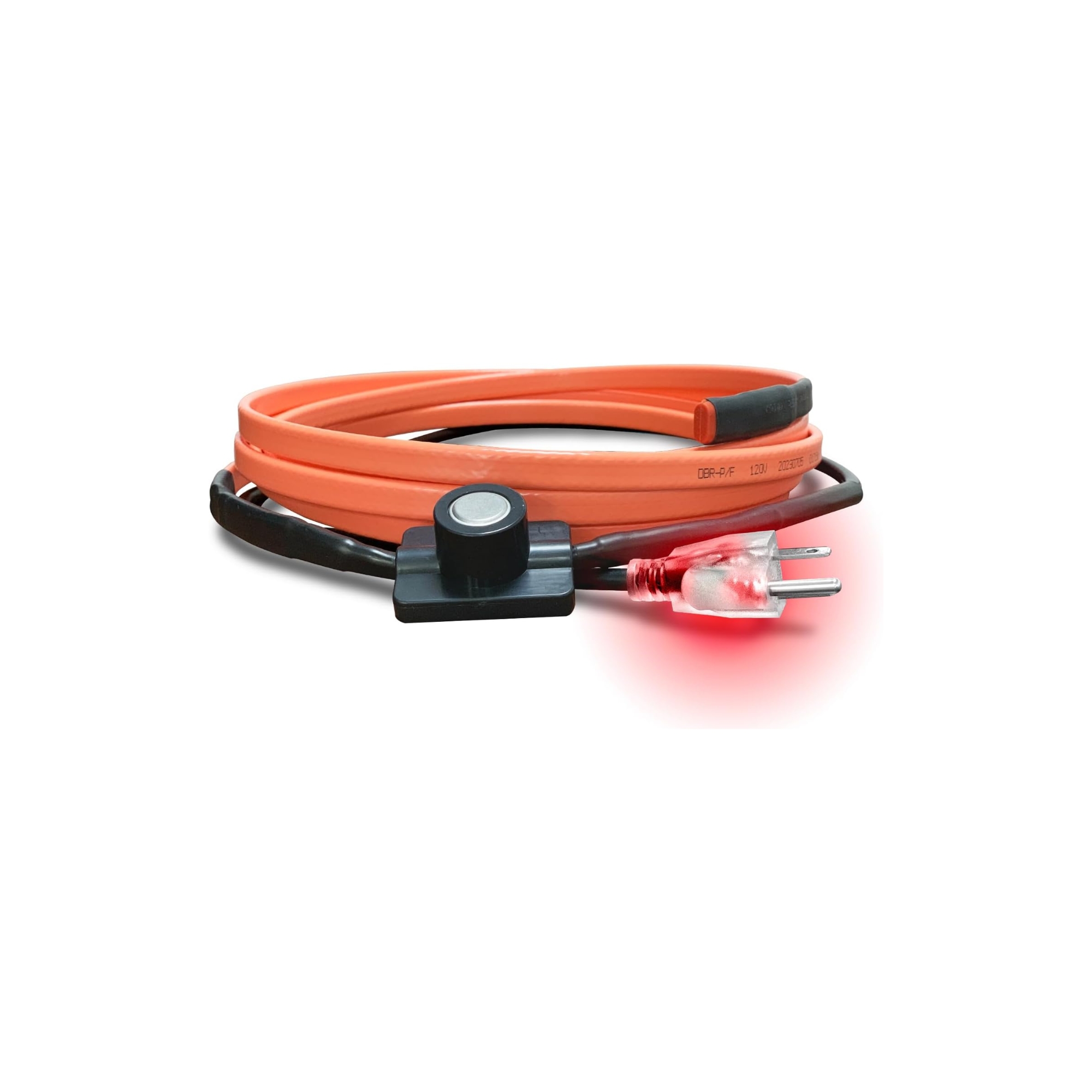 Cupohus Heat Tape for Water Pipes against white background.